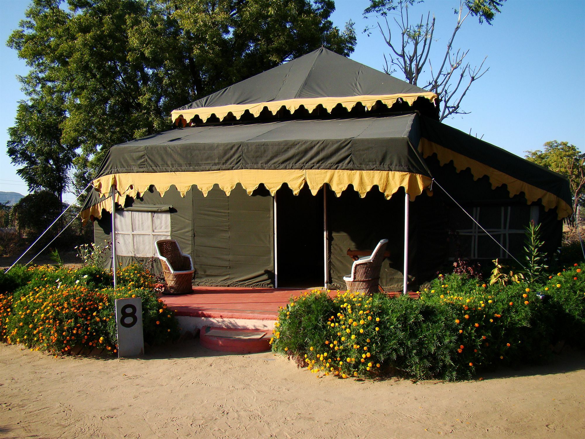 Orchard Tents & Tranquility Pushkar Buitenkant foto